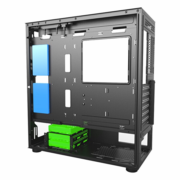Vento VG12AL 850W 80+ Bronz USB 3.2 RGB eATX Mid Tower Siyah Kasa