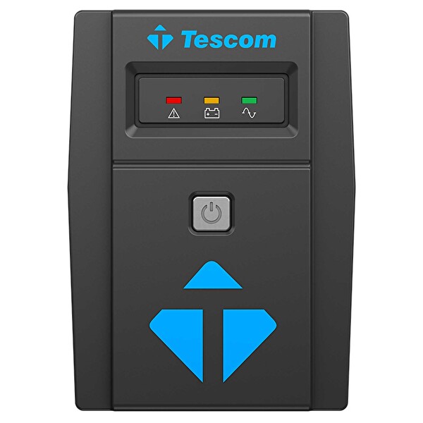 Tescom Leo 600VA 5/10 DK (1x12V 7AH Akü) Line Interactive UPS
