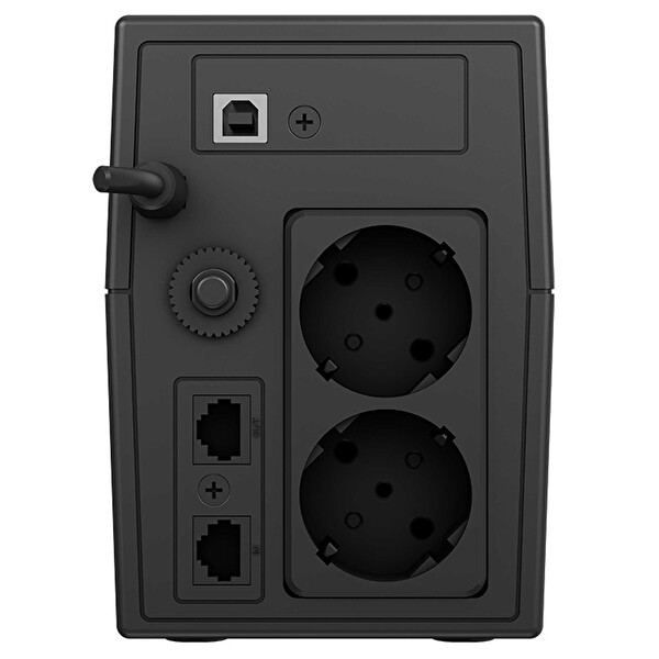 Tescom Leo 600VA 5/10 DK (1x12V 7AH Akü) Line Interactive UPS