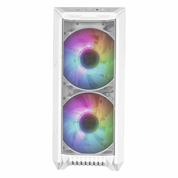 Cooler Master HAF 500 USB 3.2 ARGB eATX Mid Tower Beyaz Kasa