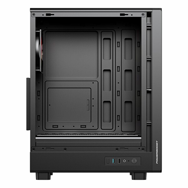 Power Boost PB-A5065B 650W 80+ Bronz USB 3.2 ARGB eATX Mid Tower Siyah Kasa