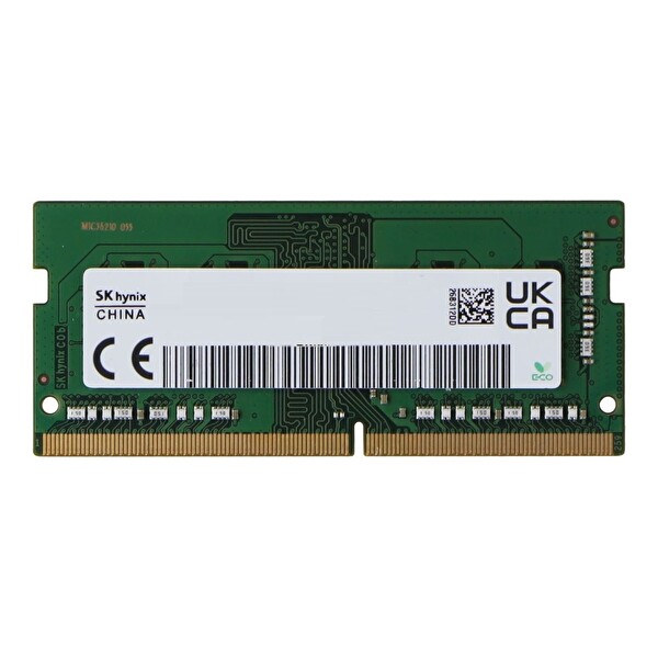 SK Hynix HMA82GS7DJR8N-XN 16 GB DDR4 3200 MHz CL22 ECC Notebook Bellek