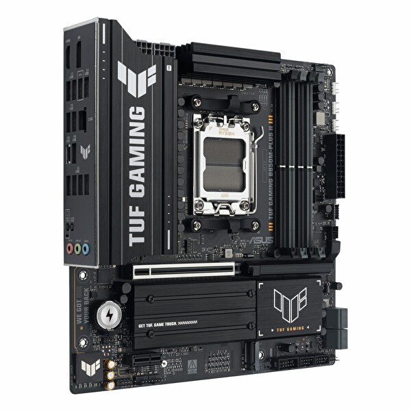 Asus TUF Gaming B850M-Plus II DDR5 8000 MHz OC M.2 HDMI/DP/USB-C PCIe 5.0 AM5 mATX Anakart