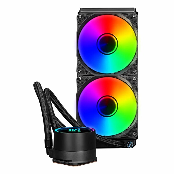 Power Boost Deep 240 ARGB 240 MM AM5/1700P Siyah İşlemci Sıvı Soğutucu