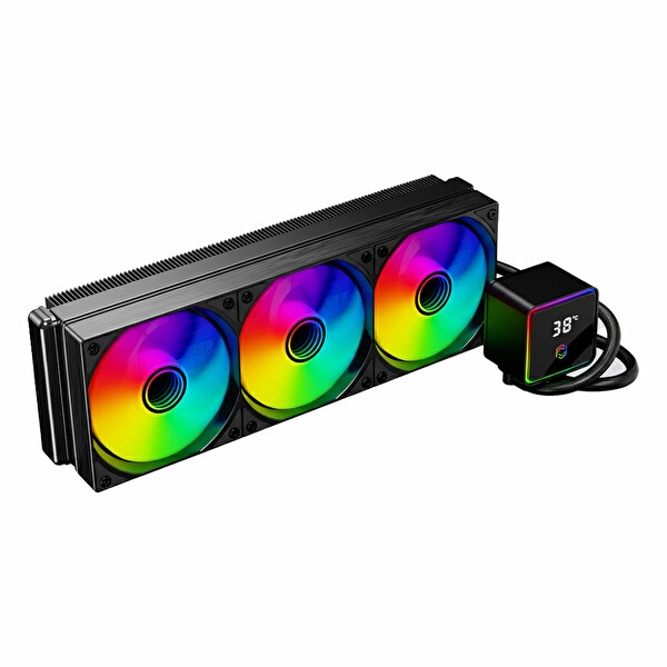 Frisby FCL-360B ARGB 360 MM AM5/1851P Siyah İşlemci Sıvı Soğutucu