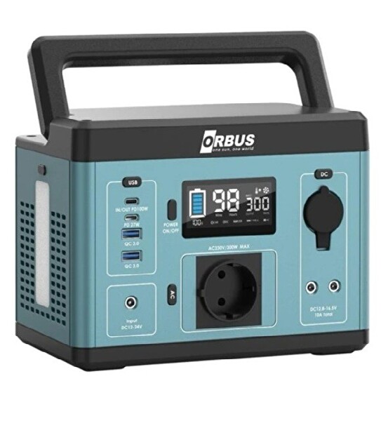 Orbus 300W Power Station Taşınabilir Güç Kaynağı