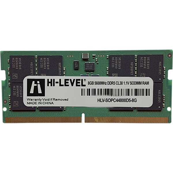 Hi-Level HLV-SOPC44800D5-8G 8 GB DDR5 5600 MHZ Sodımm 1.1V RAM