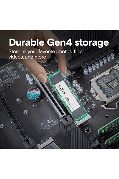 Crucial E100 CT2000E100SSD8 2 TB m.2 NVMe PCIe SSD