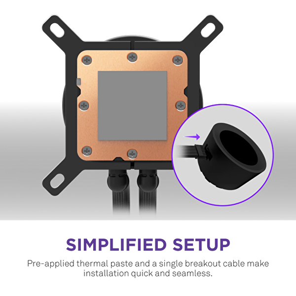 Nzxt Kraken Plus 360 AIO LCD 360mm Siyah Sıvı İşlemci Soğutucusu RL-KN360-B2