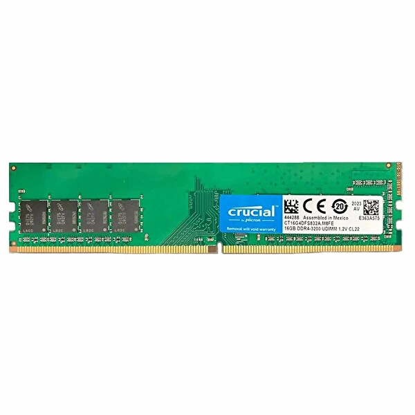 Crucial CT16G4DFD832A 16 GB DDR4 3200 MHz 16 Chip PC RAM