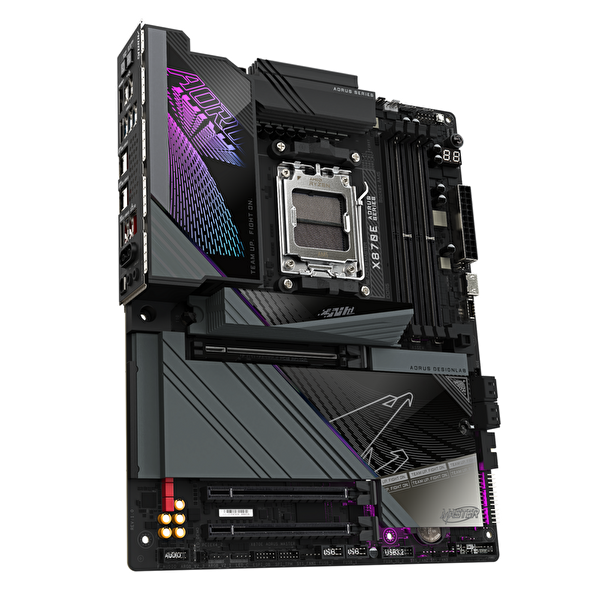 Gigabyte X870E Aorus Master Soket AM5 DDR5 8600 OC ATX Gaming Anakart