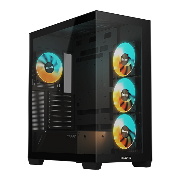 Gigabyte C500 GB-C500P ST Panoramic Stealth Glass USB 3.0 USB-C ATX Mid Tower Gaming Kasası