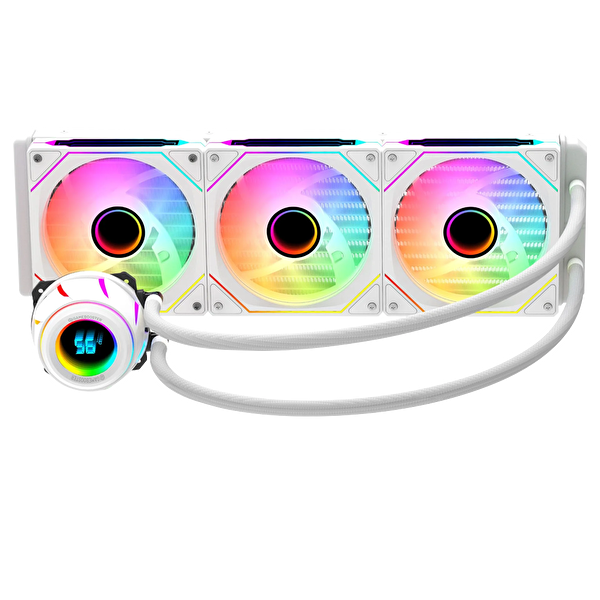 GameBooster GB-LCS-BL360W Blade 360W ARGB 360 MM Beyaz İşlemci Sıvı Soğutucu