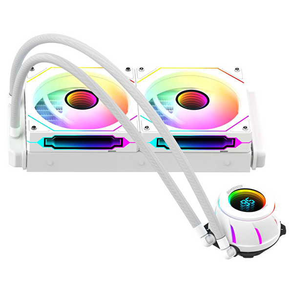 GameBooster BLADE 240W ARGB 240mm Beyaz İşlemci Sıvı Soğutucu GB-LCS-BL240W