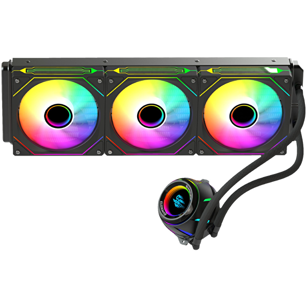 GameBooster Blade 360B ARGB 360mm Siyah İşlemci Sıvı Soğutucu GB-LCS-BL360B