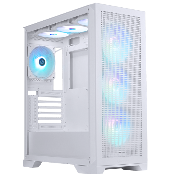 BitFenix MG953 BFC-MGB85WWGSW-4F 850W 80+ Bronze Temperli Cam FRGB USB 3.0 ATX Mid Tower Beyaz Bilgisayar Kasası