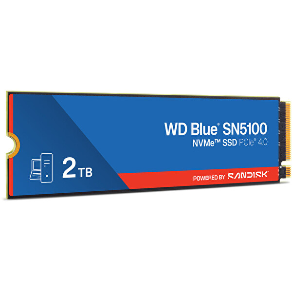 WD Blue SN5100 2 TB WDS200T5B0E 7100/6700MB/s PCIe Gen 4.0 M.2 2280 NVMe SSD