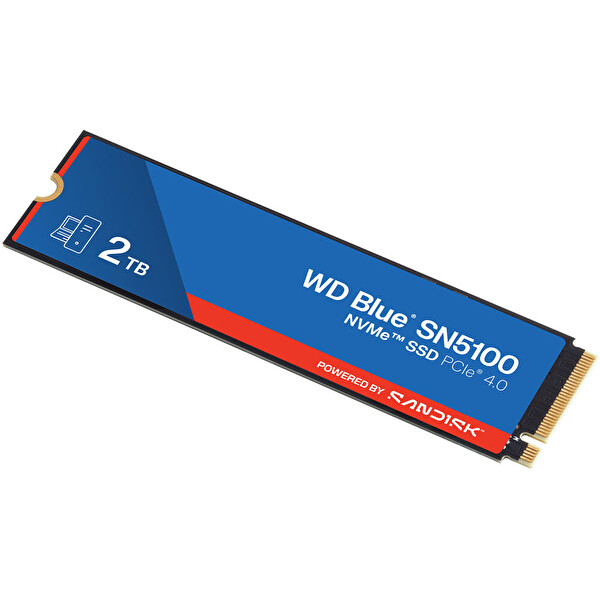 WD Blue SN5100 2 TB WDS200T5B0E 7100/6700MB/s PCIe Gen 4.0 M.2 2280 NVMe SSD