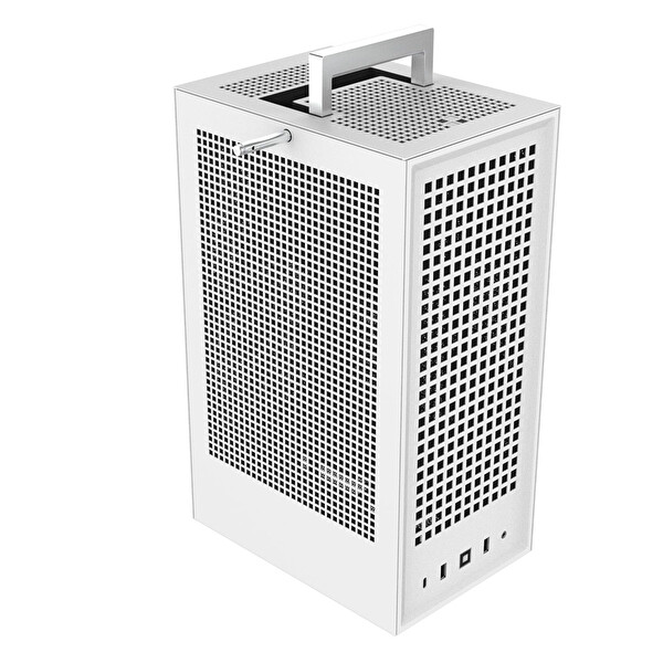 HYTE Revolt 3 White USB 3.2 Premium ITX Small Form Factor Gaming Kasa CS-HYTE-REVOLT3-W