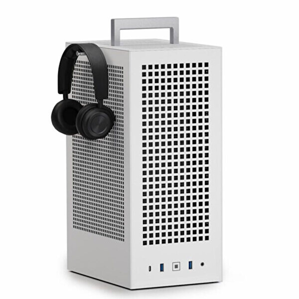 HYTE Revolt 3 White USB 3.2 Premium ITX Small Form Factor Gaming Kasa CS-HYTE-REVOLT3-W