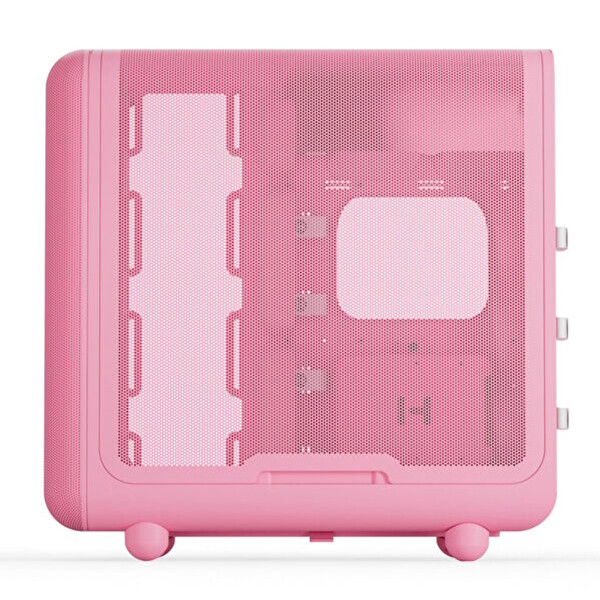 HYTE X50 Strawberry Milk Temperli Cam USB 3.2 ATX Mid Tower Gaming Kasa CS-HYTE-X50G-SM