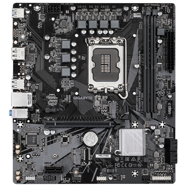 Gigabyte Intel LGA1700 MATX H610M D3W DDR4 Anakart