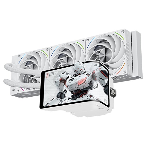 Thermalright Wonder Vision 360 Turbo Argb White 360 MM Intel-AMD Uyumlu İşlemci Sıvı Soğutucu