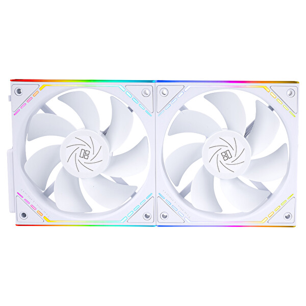 Thermalright TL-M12QRW Beyaz ARGB 120 MM Reverse 2’li Kasa Fanı