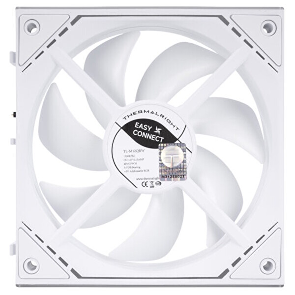 Thermalright TL-M12QRW Beyaz ARGB 120 MM Reverse 2’li Kasa Fanı