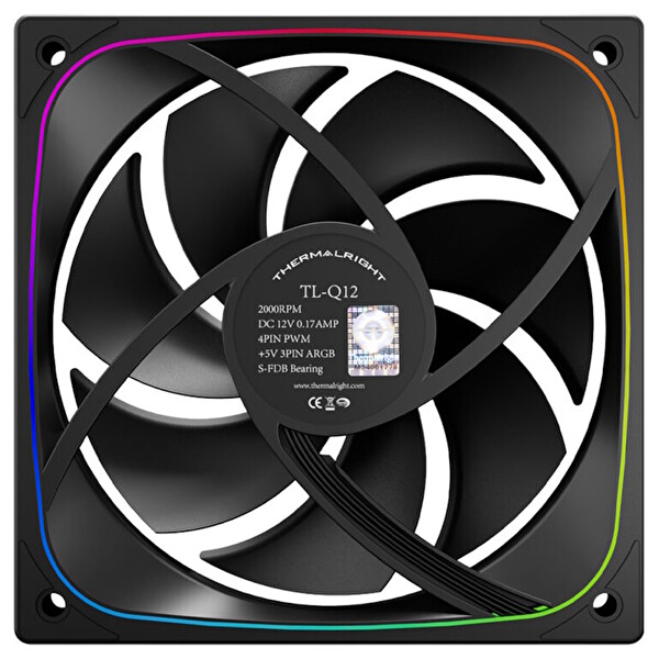 Thermalright TL-Q12 ARGB 120 MM Kasa Fanı