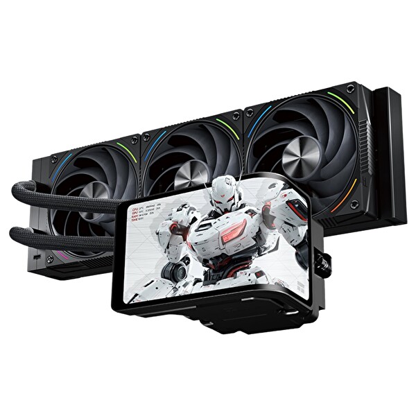 Thermalright Wonder Vision 360 Turbo Argb Black 360 MM Intel-AMD Uyumlu İşlemci Sıvı Soğutucu