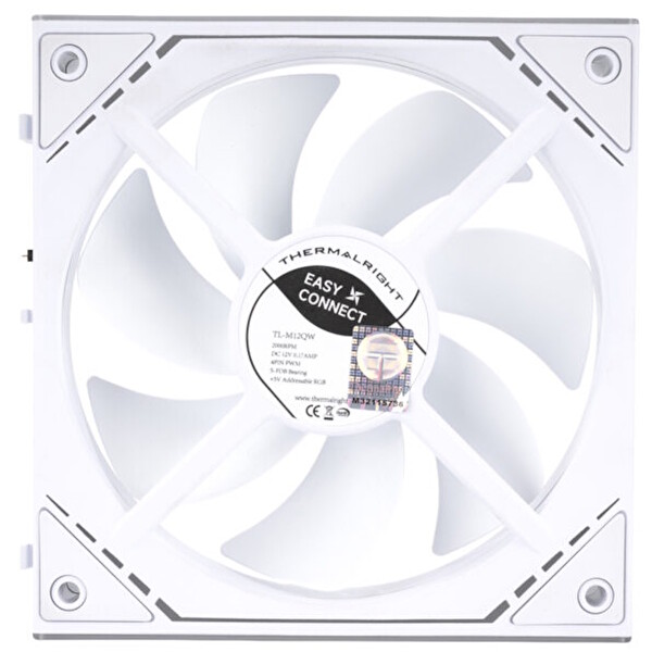 Thermalright TL-M12QW Beyaz ARGB 120 MM 2’li Kasa Fanı