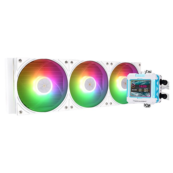 Thermalright Frozen Warframe 360 BW Argb 360 MM Intel-AMD Uyumlu İşlemci Sıvı Soğutucu