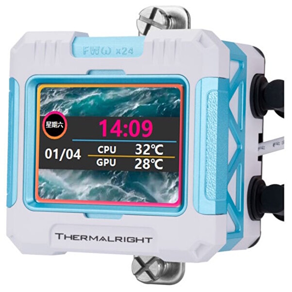 Thermalright Frozen Warframe 360 BW Argb 360 MM Intel-AMD Uyumlu İşlemci Sıvı Soğutucu