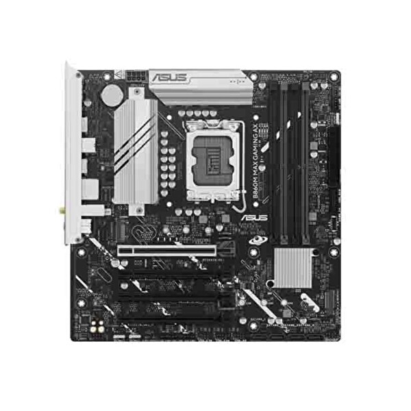 Asus B860M Max Gaming AX Wi-Fi 6 DDR5 HDMI DP Type-C Pcıe 5.0 1851P Matx Anakart