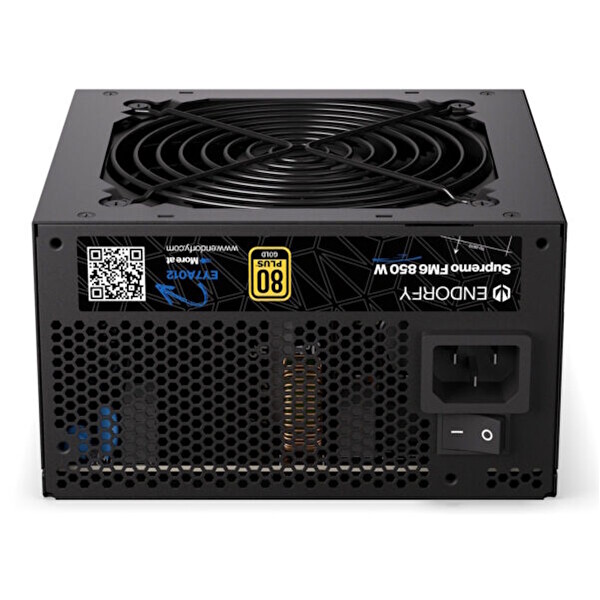 Endorfy Supremo FM6 850W 80+ Gold PCIe 5.1 Full Modüler ATX 3.1 Güç Kaynağı EY7A012