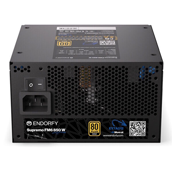 Endorfy Supremo FM6 850W 80+ Gold PCIe 5.1 Full Modüler ATX 3.1 Güç Kaynağı EY7A012