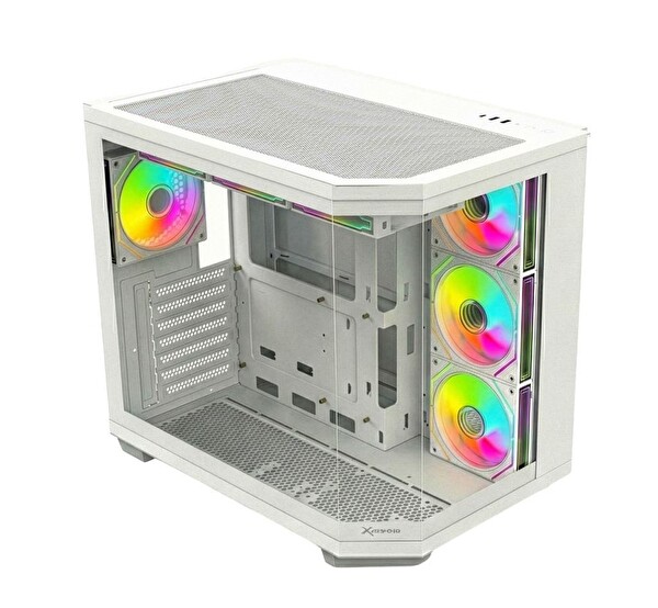 XGaming V950 WHİTE 7 X ARGB Fan 750W 80+Bronze Gaming Case (426x285x380 MM)