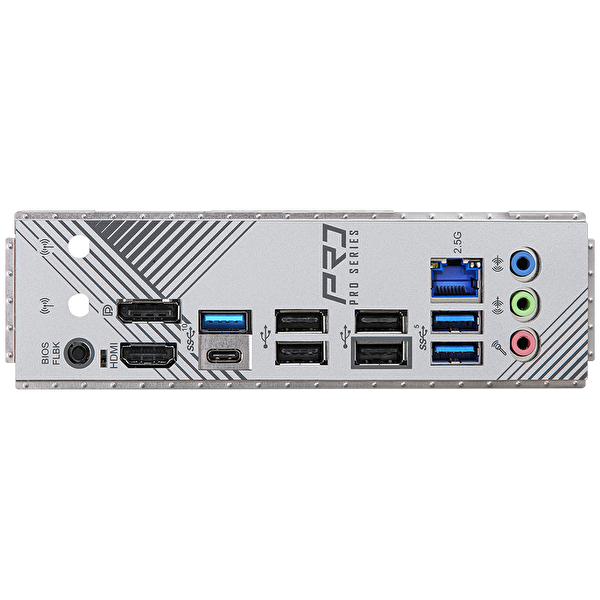 Asrock B650M Pro RS 7200MHz(OC) DDR5 Soket AM5 M.2 USB 3.2 HDMI mATX B650M PRO RS Anakart