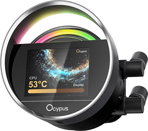 Ocypus Sigma L24 Siyah ARGB 240 MM Intel 1700p-1851p - AMD Uyumlu Sıvı Soğutucu