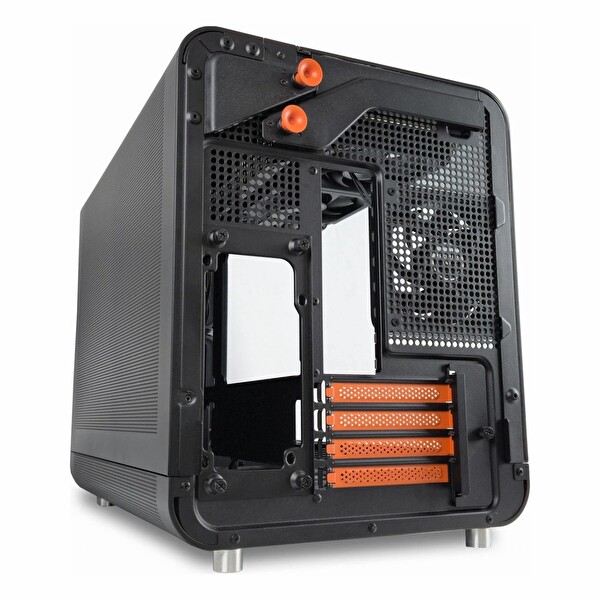 Quadro Eagle QX100 USB 3.2 RGB ATX Mid Tower Bilgisayar Kasası - Siyah