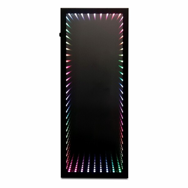 Quadro Titan QT100 USB 3.2 RGB ATX Mid Tower Bilgisayar Kasası - Siyah