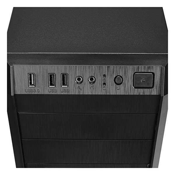Everest 318B 300W USB 3.0 ATX Mid Tower Bilgisayar Kasası - Siyah