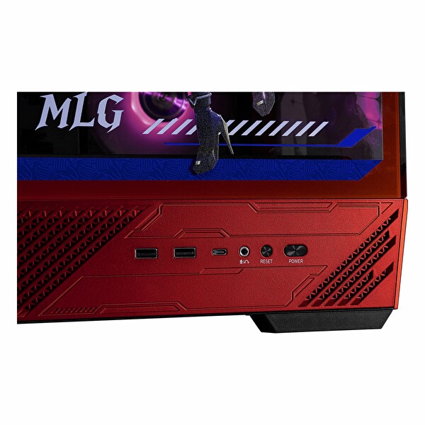MSI MAG Pano 130R MLG Edition USB 3.2 ARGB ATX Mid Tower Kırmızı Kasa