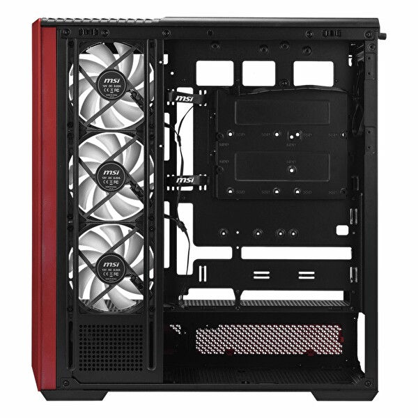 MSI MAG Pano 130R MLG Edition USB 3.2 ARGB ATX Mid Tower Kırmızı Kasa