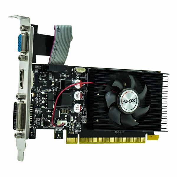 Afox GeForce GT 220 1GB DDR3 128 Bit DVI VGA HDMI Ekran Kartı