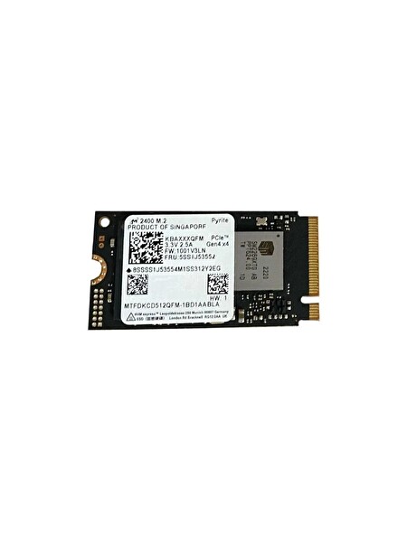 Micron MTFDKCD512QFM-1BD1AABLA 512 GB M.2 SSD