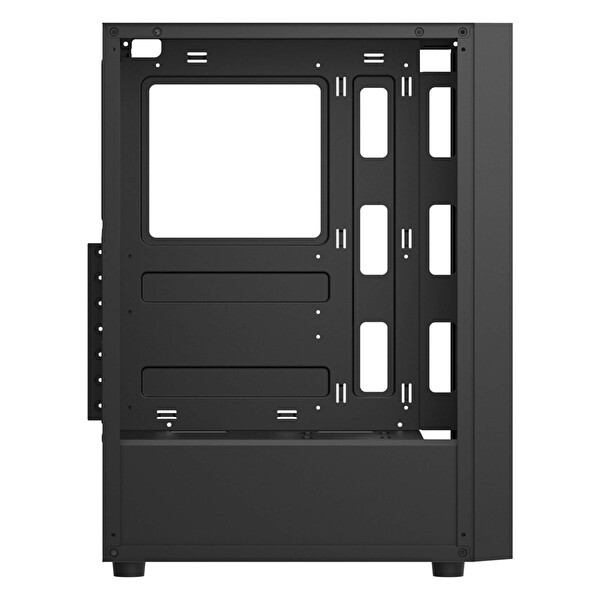 Aigo A290 USB 3.0 3×12 CM Fan Psu Yok Temperli Cam Atx Bilgisayar Kasası Siyah