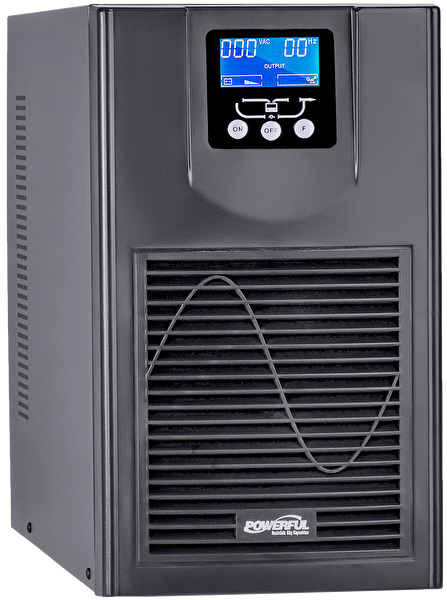 Powerful PSE-1103 3KVA 3000 VA 6x7Ah Akülü Online UPS Kesintisiz Güç Kaynağı
