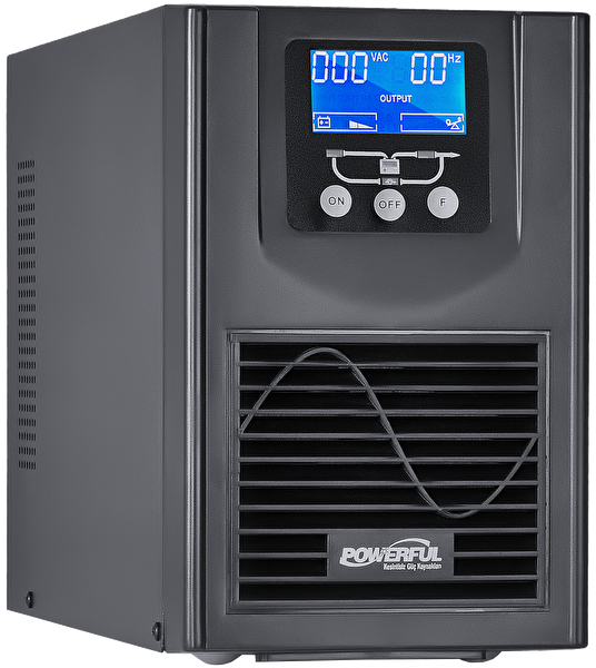 Powerful PSE-1101 1000VA 1000W 1KVA Ups Kesintisiz Güç Kaynağı 2x12V 7Ah Akülü